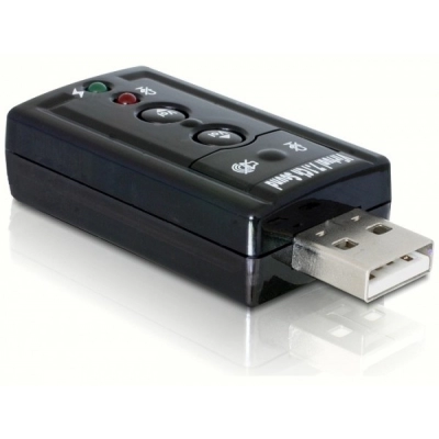 Adapter DELOCK, USB Sound 7.1   - Adapteri