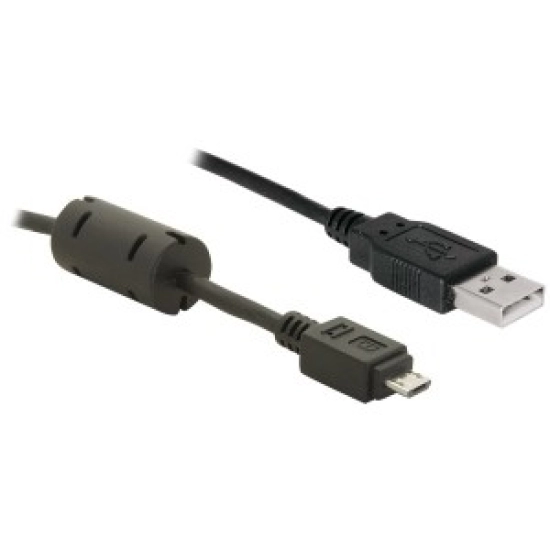 Kabel DELOCK, USB 2.0 A (M) na micro USB B (M), 2m