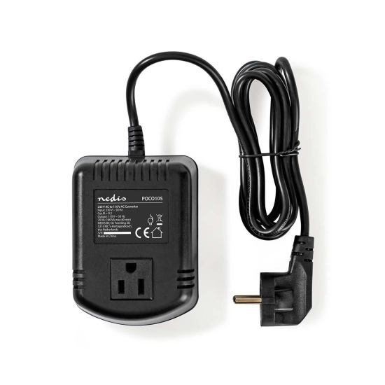 Adapter 220V > 110V 100 W, Nedis POCO105 Adapter 220V > 110V 100 W, Nedis POCO105