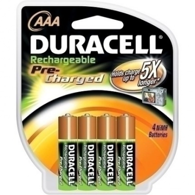 Baterija NI-MH  Ready2use AAAx4, 900 mAh,  Duracell   - Punjive baterije