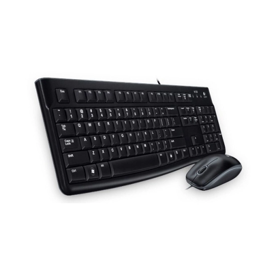 Tipkovnica + miš LOGITECH MK120, crna