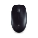Miš LOGITECH M100, optički, žični, 1000 DPI, USB A, crni
