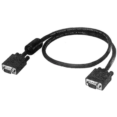 Kabel HQ, VGA DB15 (M) na DB15 (M), Ferit, 2m   - Video kabeli