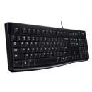 Tipkovnica LOGITECH K120, žična, crna, bulk