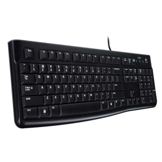 Tipkovnica LOGITECH K120, žična, crna, bulk Tipkovnica LOGITECH K120, žična, crna, bulk