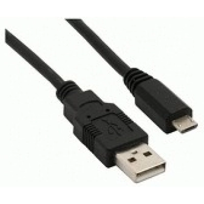 Kabel INLINE, USB A (M) na micro USB B (M), 1m, crni