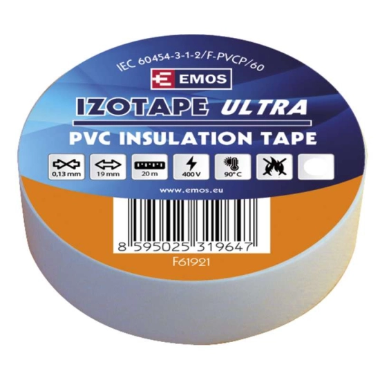 Izolir traka EMOS, 19mm x 20m, plava Izolir traka EMOS, 19mm x 20m, plava