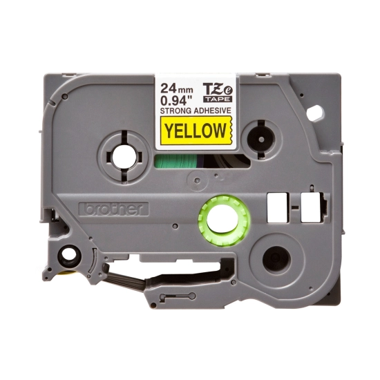 Traka BROTHER za P-touch, TZES651, 24mm, žuta/crna