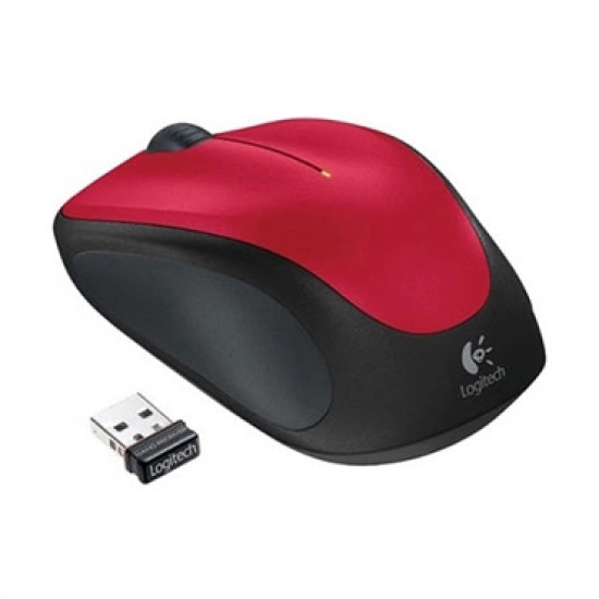 Miš LOGITECH M235, optički, bežični, crveni Miš LOGITECH M235, optički, bežični, crveni