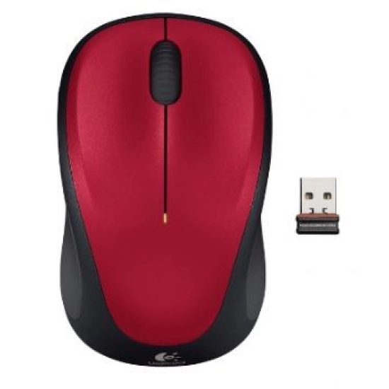 Miš LOGITECH M235, optički, bežični, crveni Miš LOGITECH M235, optički, bežični, crveni