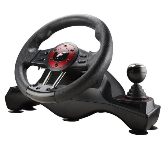 Volan FLASHFIRE Force WH-2304V, za PS4/PS3/XBOX/Switch/PC, sa 2 pedale + mjenjač Volan FLASHFIRE Force WH-2304V, za PS4/PS3/XBOX/Switch/PC, sa 2 pedale + mjenjač