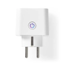 Utičnica šuko, NEDIS WIFIP121FWT, Wi-Fi, s power monitorom (3680W)