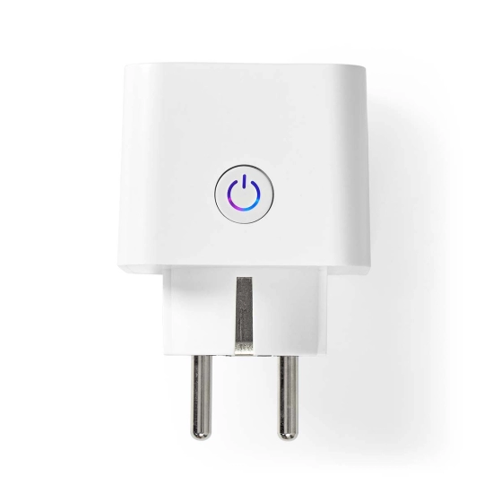Utičnica šuko, NEDIS WIFIP121FWT, Wi-Fi, s power monitorom (3680W)