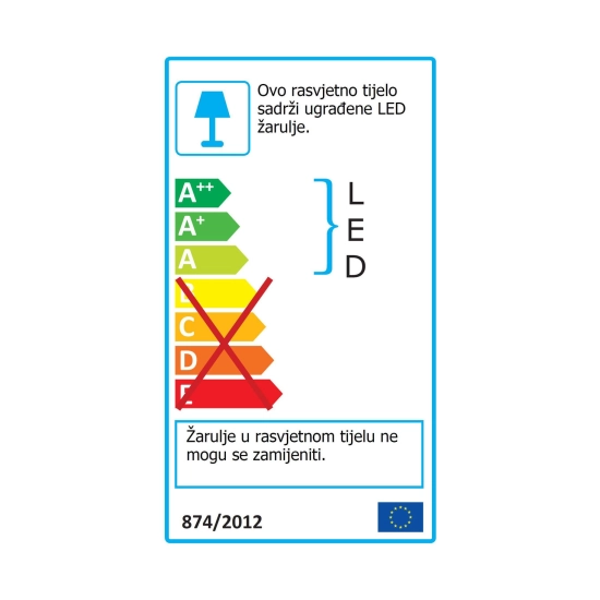 STOLNA LAMPA s lupom, LED osvjetljenje,  Geti GDM 23A