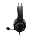Slušalice WHITE SHARK GH-2044 Wolf, USB A, mikrofon, crne