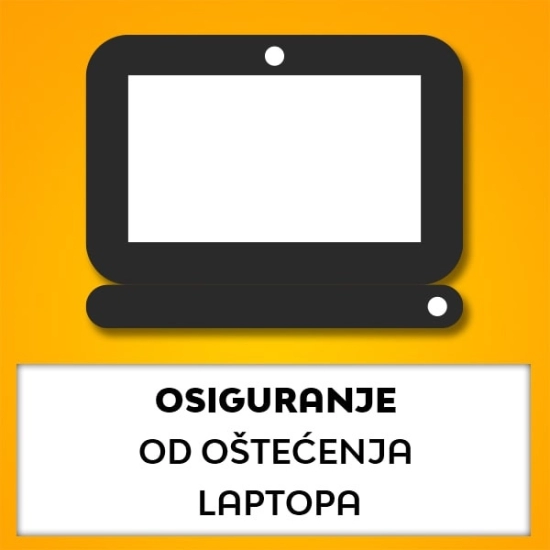 Osiguranje od oštećenja laptopa u trajanju od 24 mjeseca - vrijednosti uređaja 0,13-245,54 EUR