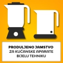 Produljeno jamstvo za kućanske aparate, bijelu tehniku sa 12 na 36 mjeseci - vrijednosti uređaja 530,89-995,42 EUR