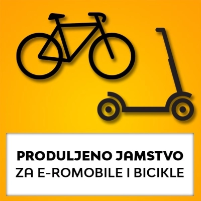 Produljeno jamstvo za E-romobile i bicikle sa 12 na 24 mjeseci – vrijednosti uređaja 497,71-995,42 EUR