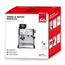 Aparat za kavu SOLIS Grind & Infuse Perfetta, espresso, 1640W, srebrni