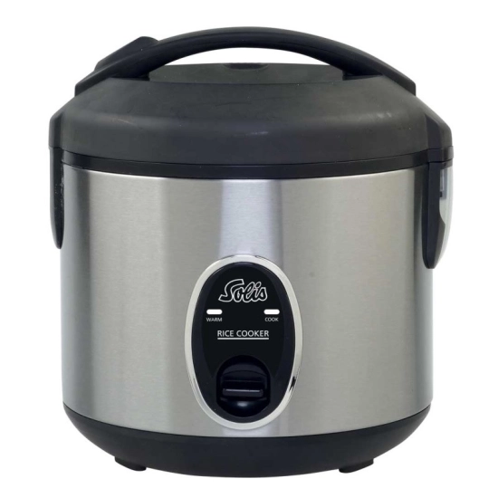 Kuhalo za rižu SOLIS Rice Cooker Compact, 0.8l, sivo