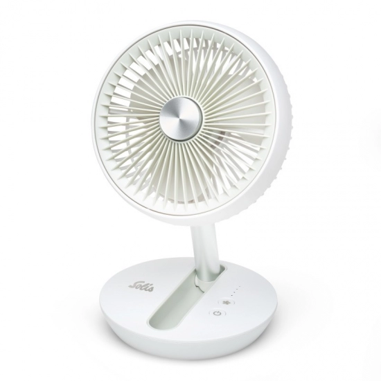 Ventilator SOLIS Charge & Go White, prijenosni 