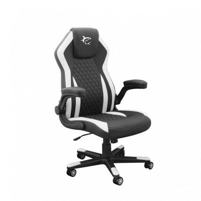 Gaming stolica WHITE SHARK Dervish, 120kg, crno/bijela   - White Shark