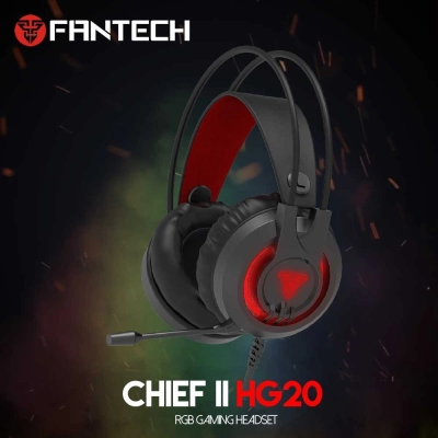 Slušalice FANTECH CHEF II HG20 2*3.5mm, gaming, žične, USB, mikrofon   - Fantech