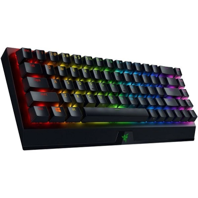 Tipkovnica RAZER BlackWidow V3 Mini HyperSpeed, bežična, mehanička, zeleni switch   - RAČUNALNA PERIFERIJA