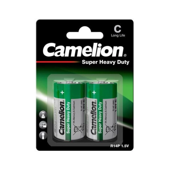 Baterija Zinc-Carbon Camelion GREEN 1.5V R14 2 kom Baterija Zinc-Carbon Camelion GREEN 1.5V R14 2 kom