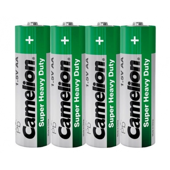 Baterija Zinc-Carbon 1,5V AA - blister 4 kom. Camelion GREEN 