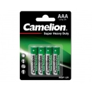 Baterija Zinc-Carbon 1,5V AAA - blister 4 kom, Camelion GREEN 