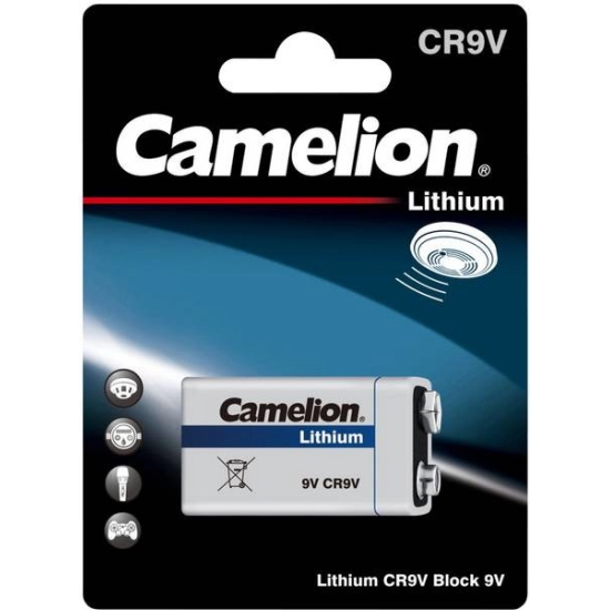 Baterija litijeva Camelion 9 V 1200 mAh Li-MnO2 CR9V