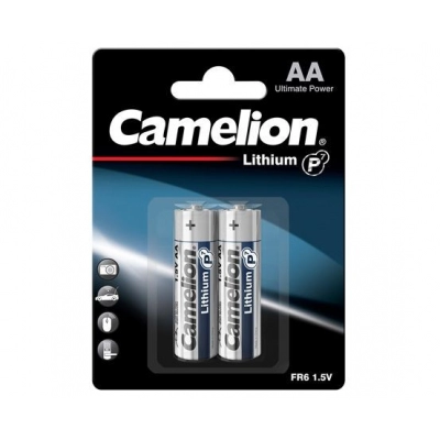 Baterija litijeva  1,5V AA,  Li-FeS2, blister 2 kom,   Camelion   - Camelion