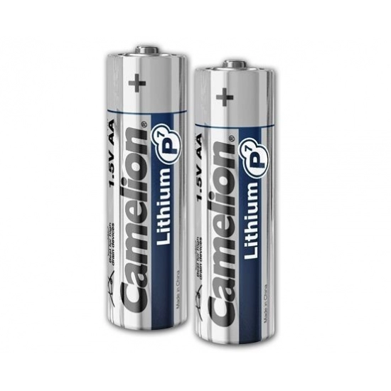 Baterija litijeva  1,5V AA,  Li-FeS2, blister 2 kom,   Camelion