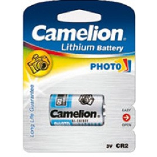 Baterija litijeva  3 V FOTO CR2,  Camelion