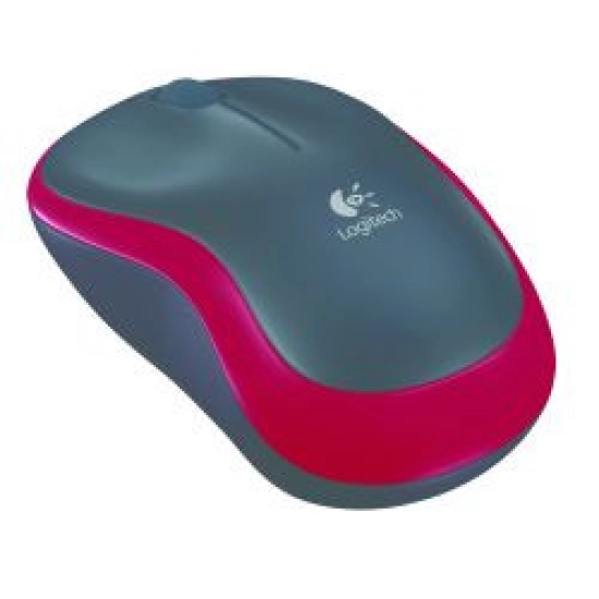 Miš LOGITECH M185, optički, bežični, 1000 DPI, USB, sivi