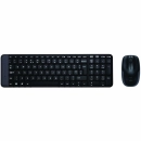 Tipkovnica + miš LOGITECH MK220, bežična