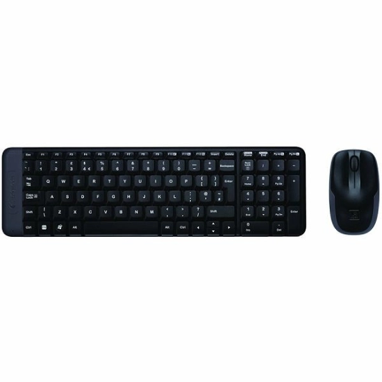 Tipkovnica + miš LOGITECH MK220, bežična