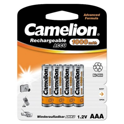 Baterija NI-MH 1,2V 1,0 Ah AAA 4 kom,  Camelion   - Punjive baterije
