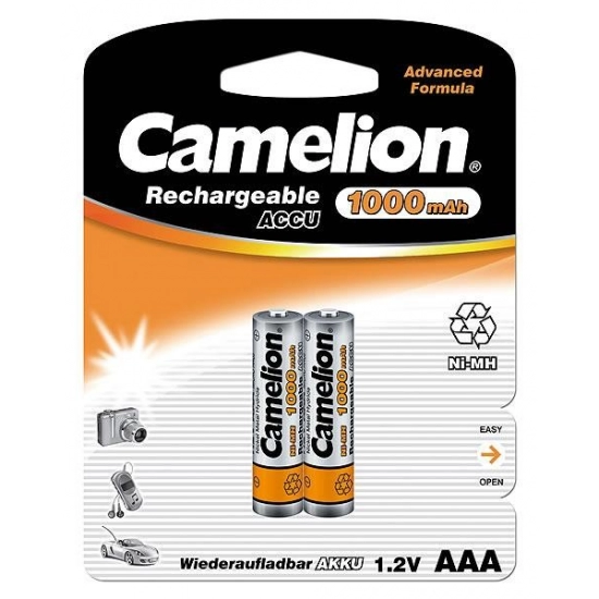 Baterija NI-MH 1,2V 1,0 Ah AAA 2 kom,  Camelion