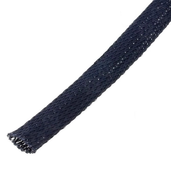 Bužir pleteni, 8-14mm, crni, 1m, pakiranje u kutiji Bužir pleteni, 8-14mm, crni, 1m, pakiranje u kutiji