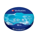 Medij CD-R VERBATIM 43725, 80min, 52x, spindle 10 komada