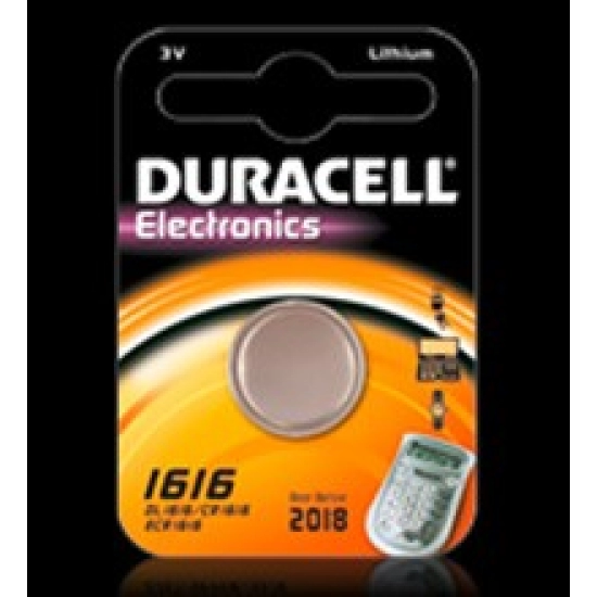 Baterija litijeva DL 1616,  Duracell