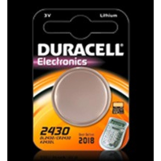 Baterija litijeva DL 2430,  Duracell