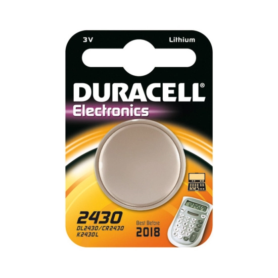 Baterija litijeva Duracell DL 2430 3V 1 kom 