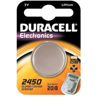 Baterija litijeva DL 2450,  Duracell   - Duracell