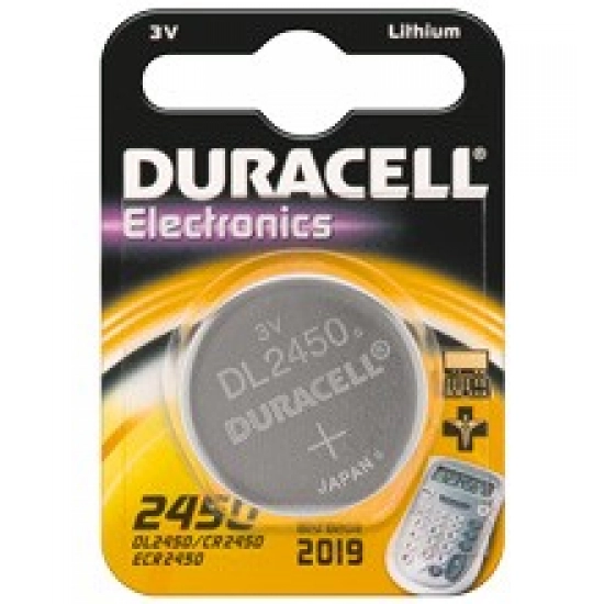 Baterija litijeva DL 2450,  Duracell