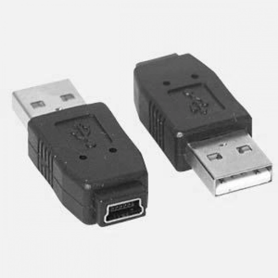 Adapter DELOCK, USB mini (Ž) na USB A (M)
