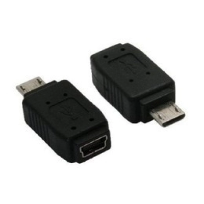 Adapter DELOCK, USB micro B (M) na USB mini 5pin (Ž)  