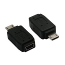 Adapter DELOCK, USB micro B (M) na USB mini 5pin (Ž)